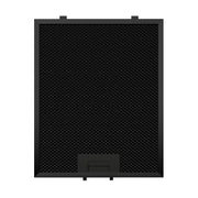 Ciarra Filtre à Graisse en Aluminium Noir AL260319-B pour Hotte Aspirante