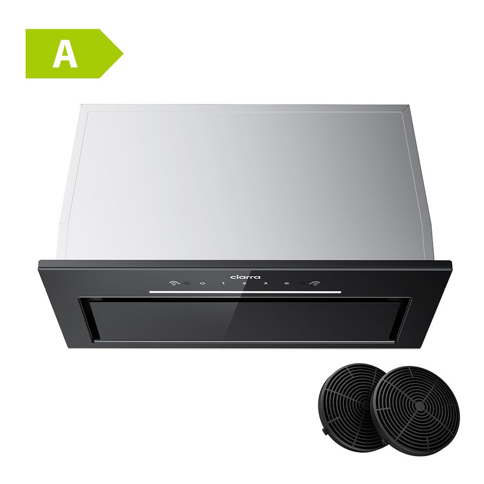Ciarra 52cm Hotte Encastrable Contrôle par Geste & Tactile, Silencieuse CBCB5931A-OW