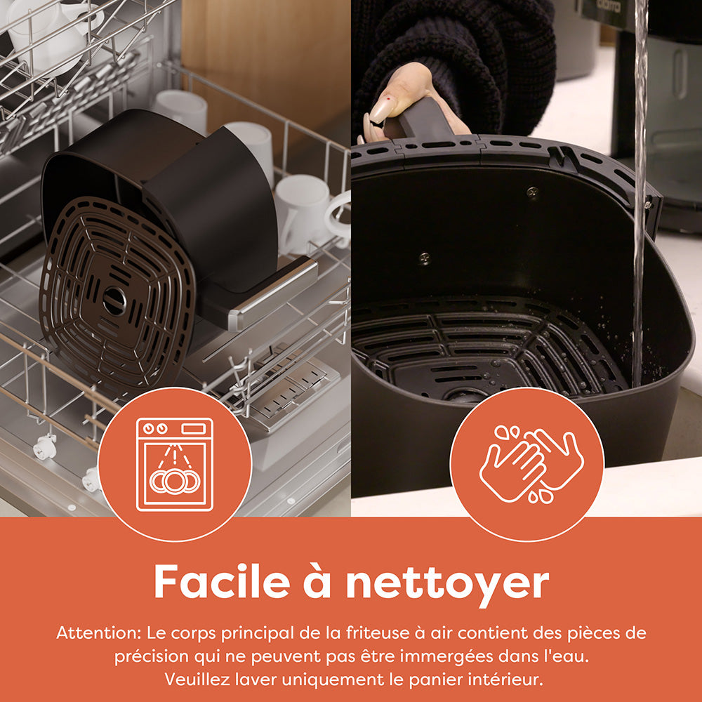 comment nettoyer une friteuse à air chaud