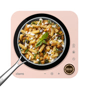 Ciarra Donut Plaque de Cuisson à Induction Portable Simple 2000W avec Minuterie 4 Heures | Sakura Candy