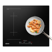 CIARRA 6500W Plaque à Induction 3 Foyers Fonction Booster CBBIH3BF-OW