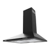 CIARRA Hotte 60cm 370m³/h 3 Vitesses Surface Mate Noir CBCB6201-OW