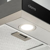 CIARRA Hotte Aspirante 60cm Classe A++ 650m³/h 4 Vitesses CBCS6102-OW