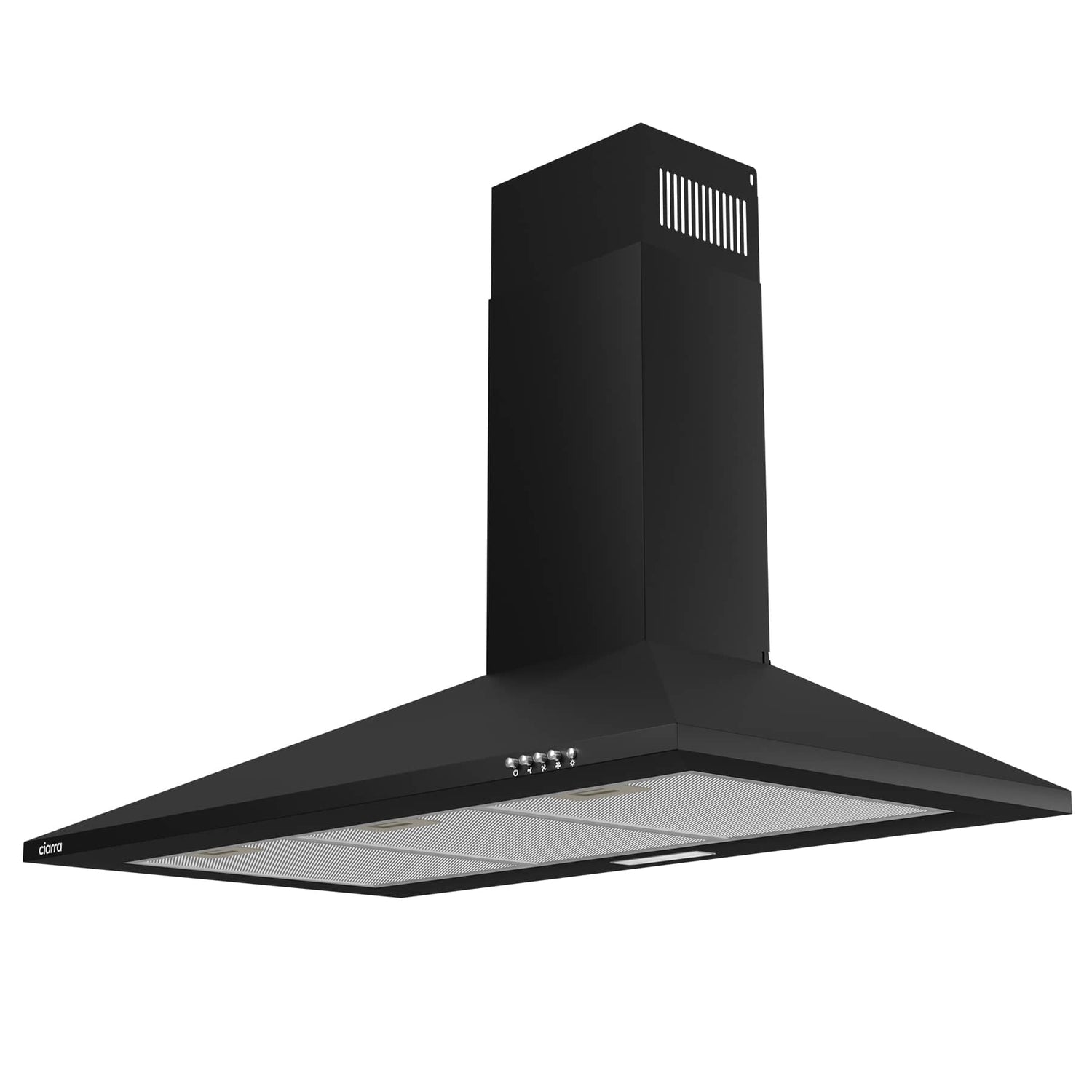 CIARRA Hotte Aspirante 90cm 370m³/h 3 Vitesses Classe A CBCB9201-OW