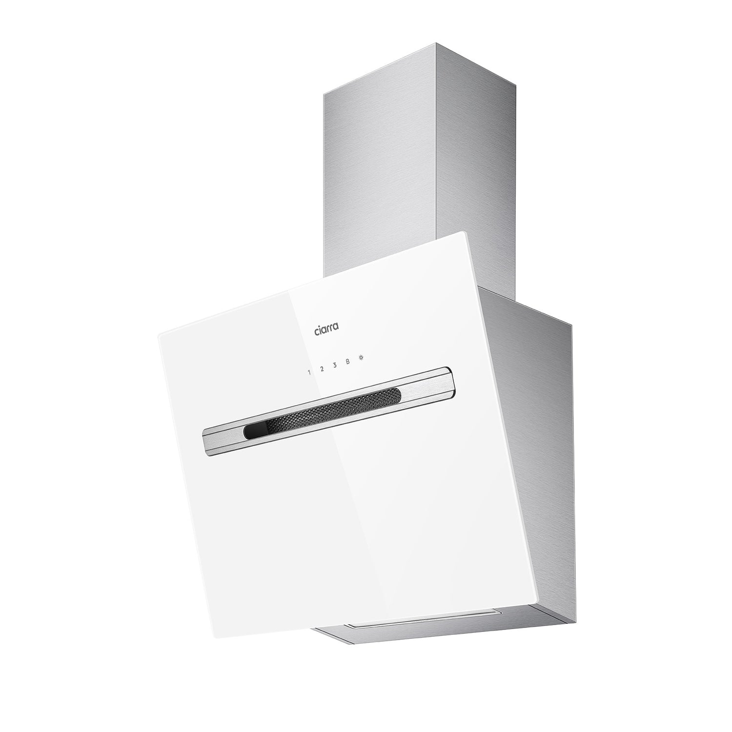 CIARRA Hotte Inclinée Contrôle Tactile Classe A+++ Lampe UV Blanc CBCS6736G-OW