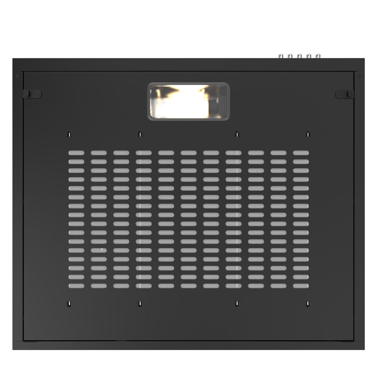 CIARRA Hotte Intégrée 60cm 3 Vitesses Recyclage ou Evacuation Noir CBCB6903-OW