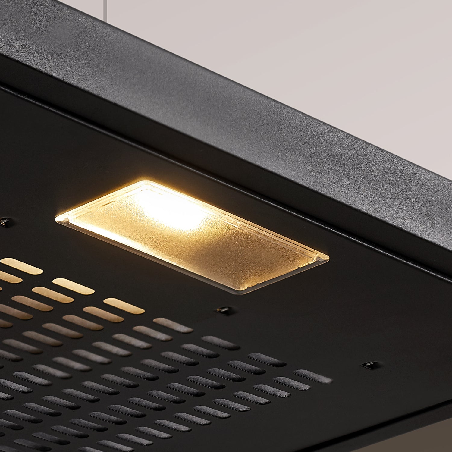 CIARRA Hotte Intégrée 60cm 3 Vitesses Recyclage ou Evacuation Noir CBCB6903-OW