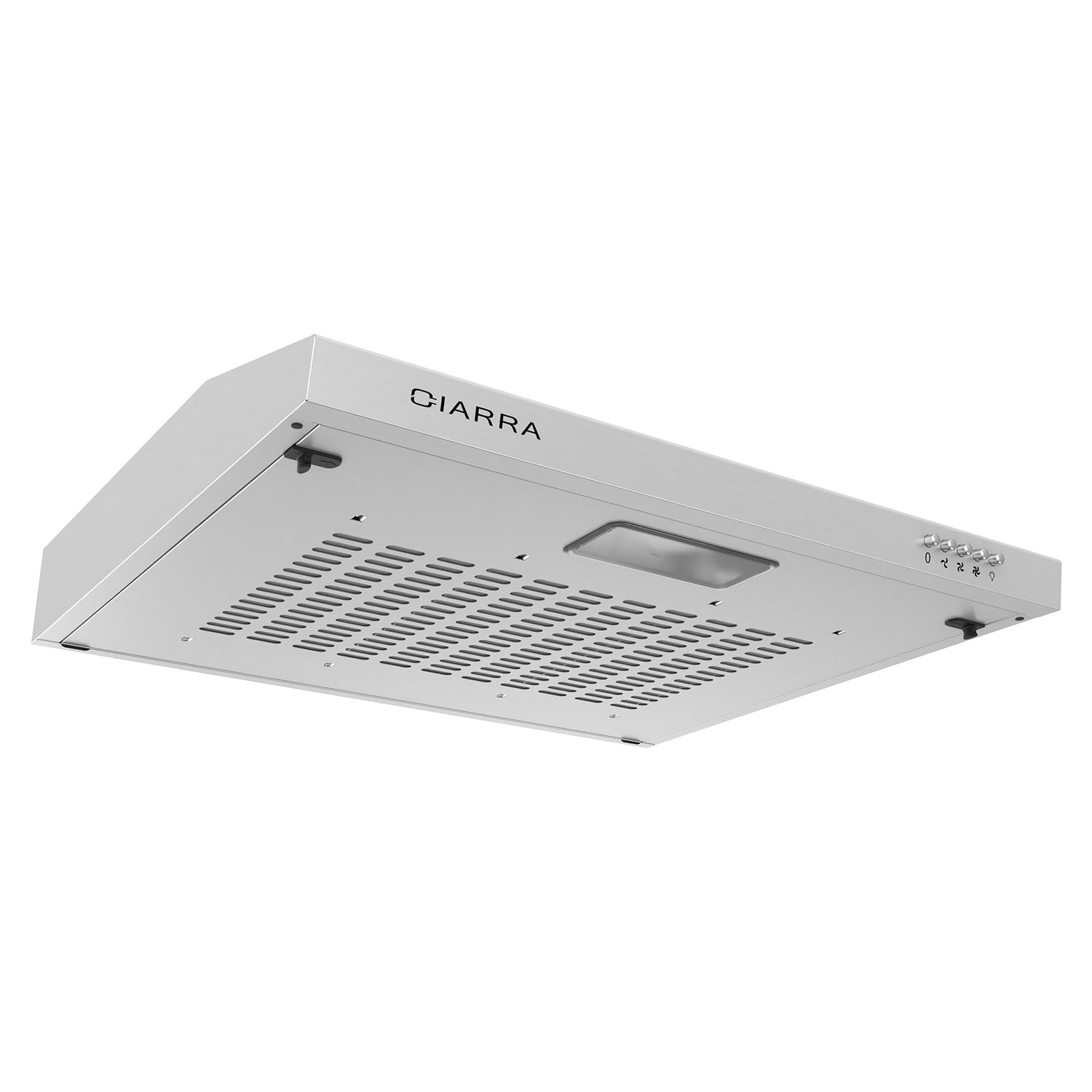 CIARRA Hotte Intégrée 60cm avec LED Eclairage Inox CBCS6903-OW