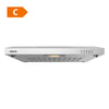 CIARRA Hotte Intégrée 60cm avec LED Eclairage Inox CBCS6903-OW