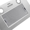 CIARRA Hotte Intégrée Groupe Filtrant 52cm 3 Vitesses Inox CBCS5913A-OW