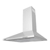 CIARRA Hotte Murale 60cm 370m³/h Recyclage ou Evacuation Classe A CBCS6201-OW