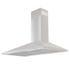 CIARRA Hotte Silencieux 90cm avec 3 Filtres à Graisse Inox CBCS9201-OW