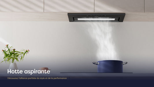 Les hottes encastrables noires