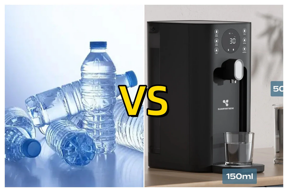 Eau minérale vs Eau purifiée