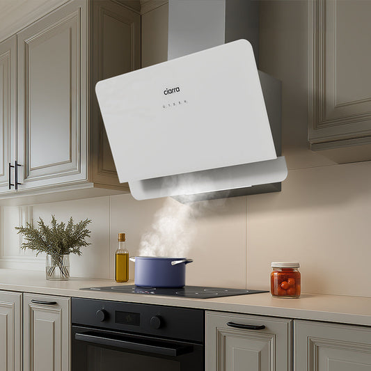 Hotte Inclinée Blanche