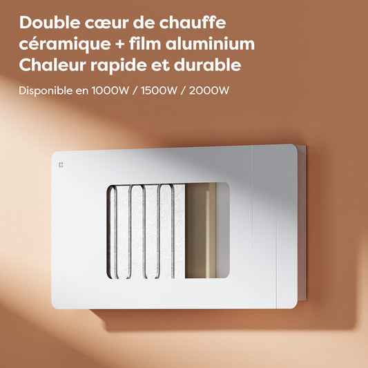 radiateur double coeur de chauffe