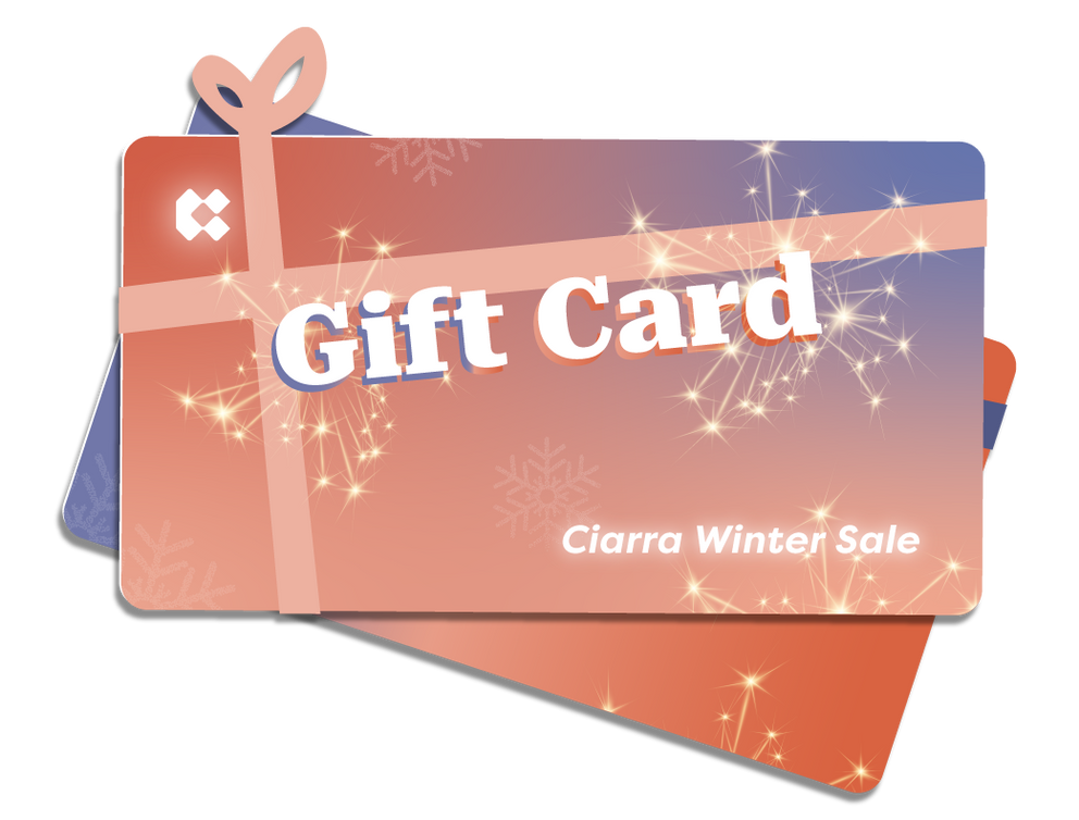 Ciarra Carte Cadeau : cumulez les remises pour économiser davantage 🎁✨