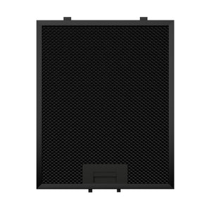 Ciarra Filtre à Graisse en Aluminium Noir AL260319-B pour Hotte Aspirante