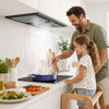 Hotte intégrée 52 cm noire sous meuble de cuisine Ciarra CBCB5937A