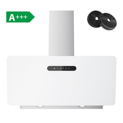 Ciarra Dynamic Hotte Aspirante 90cm Hotte Blanche WiFi APP Connectée 3 Vitesses Blanc CBCW9736K-OW