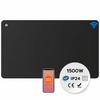 Ciarra Radiateur Connecté WiFi 1500W Inertie Céramique IP24 Noir | CBHTD15A-B