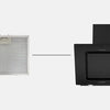 CIARRA Filtre à Graisse en Aluminium AL229289-OW pour Hotte Aspirante CBCB6725-OW
